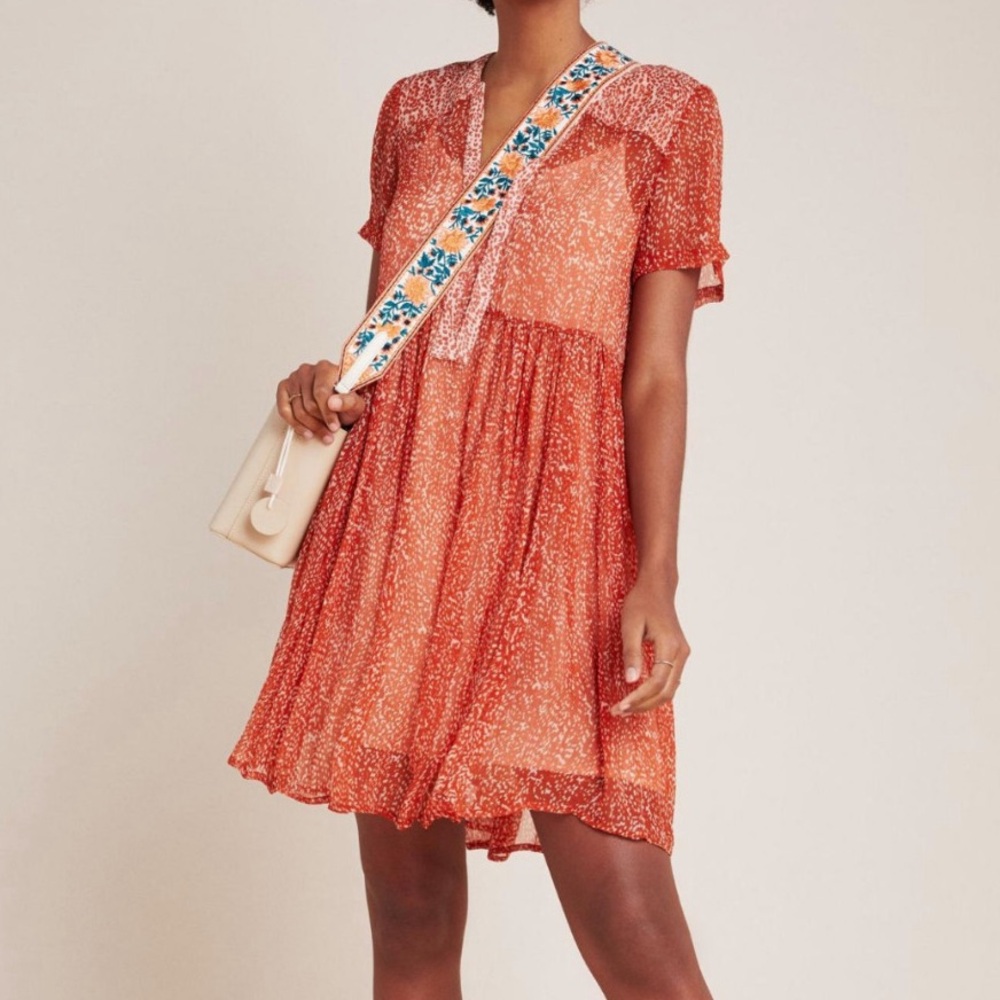 Maeve Anthro Adrian Tunic Dress